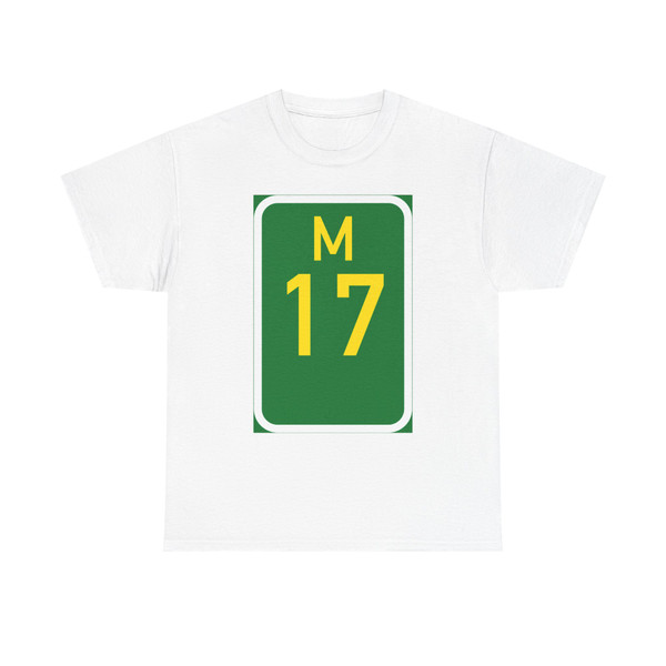 SA road M17 (South Africa) (Road Sign) T-Shirt