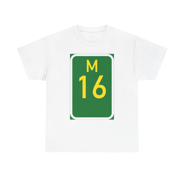 SA road M16 (South Africa) (Road Sign) T-Shirt