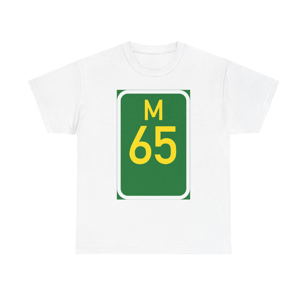 SA road M65 (South Africa) (Road Sign) T-Shirt