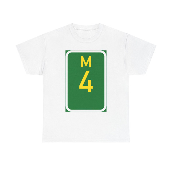 SA road M4 (South Africa) (Road Sign) T-Shirt