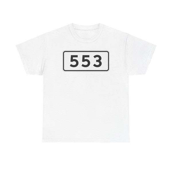 S553-DK (Denmark) (Road Sign) T-Shirt
