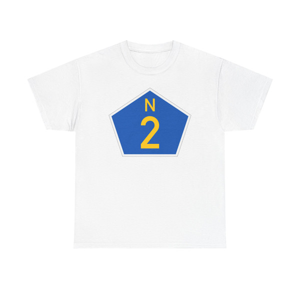 SA road N2 (South Africa) (Road Sign) T-Shirt
