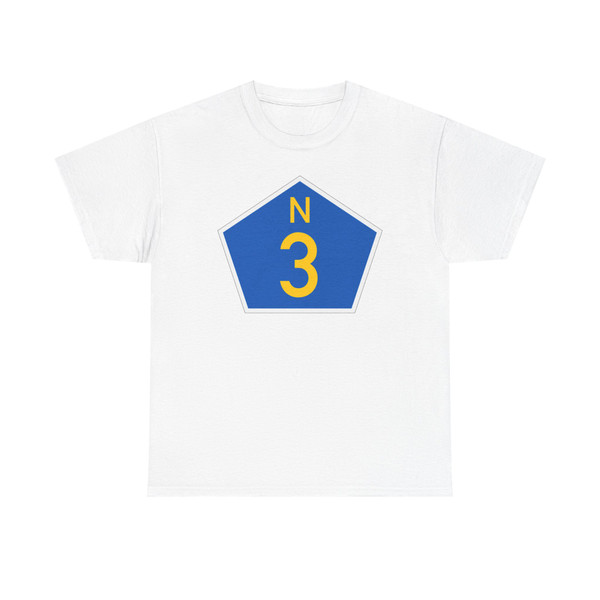 SA road N3 (South Africa) (Road Sign) T-Shirt