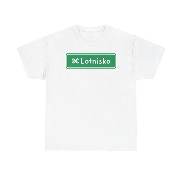 S79-Exit-Lotnisko (Poland) (Road Sign) T-Shirt