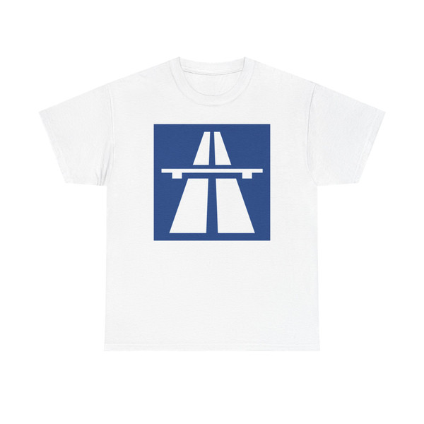 RWB-RWBA Autobahn (Germany) (Road Sign) T-Shirt