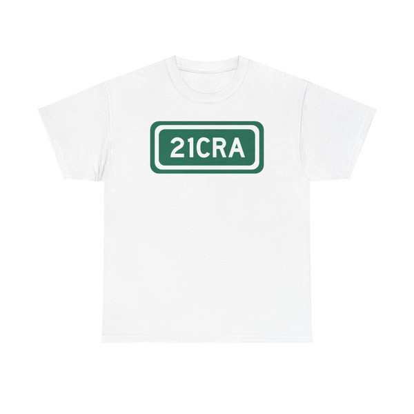 Rutacol-21CRA (Colombia) (Road Sign) T-Shirt