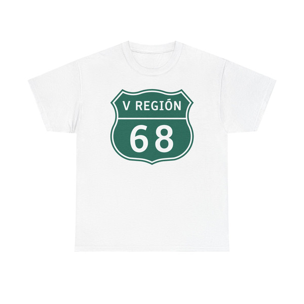 Ruta 68 Chile (Chile) (Road Sign) T-Shirt