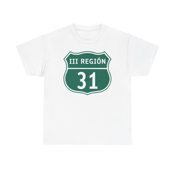 Ruta 31 Chile (Chile) (Road Sign) T-Shirt