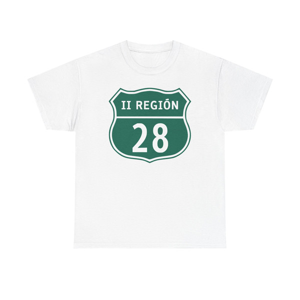 Ruta 28 Chile (Chile) (Road Sign) T-Shirt