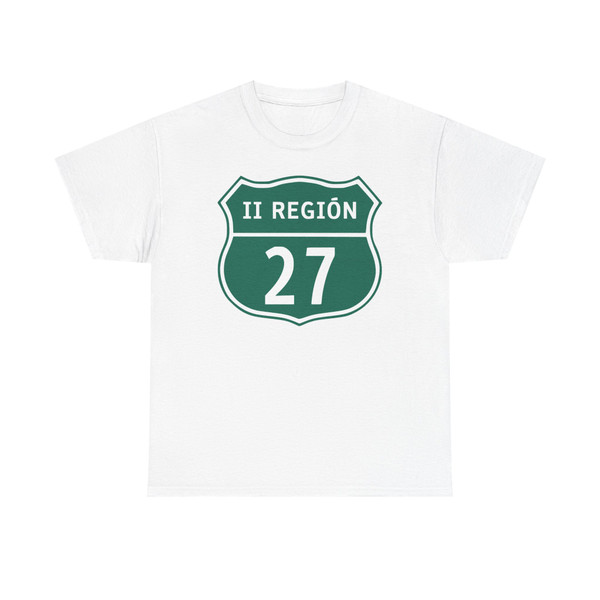 Ruta 27 Chile (Chile) (Road Sign) T-Shirt