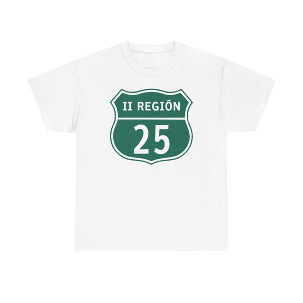 Ruta 25 Chile (Chile) (Road Sign) T-Shirt