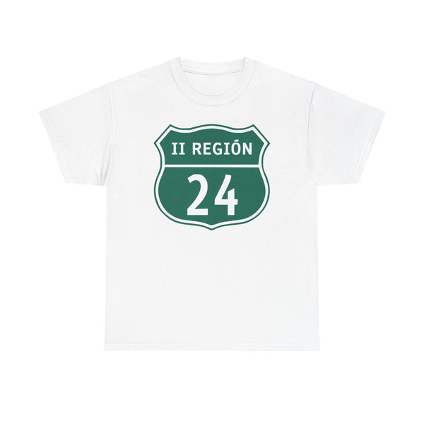Ruta 24 Chile (Chile) (Road Sign) T-Shirt
