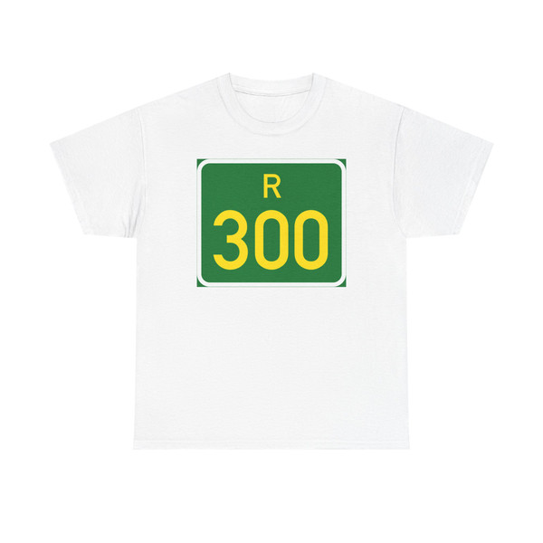 SA road R300 (South Africa) (Road Sign) T-Shirt