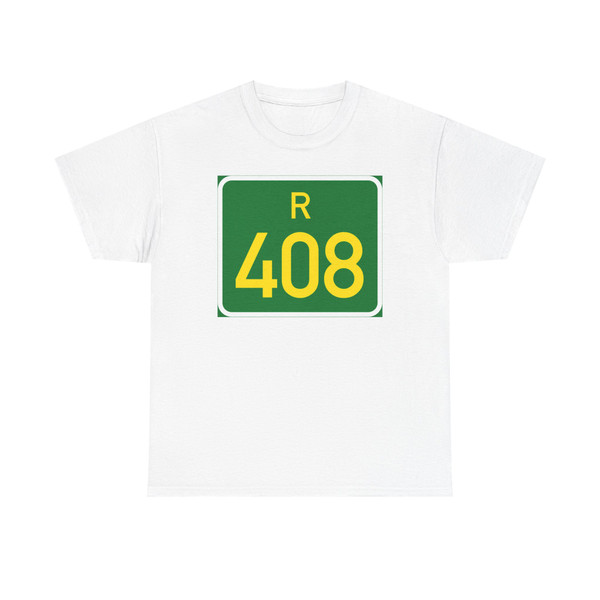 SA road R408 (South Africa) (Road Sign) T-Shirt