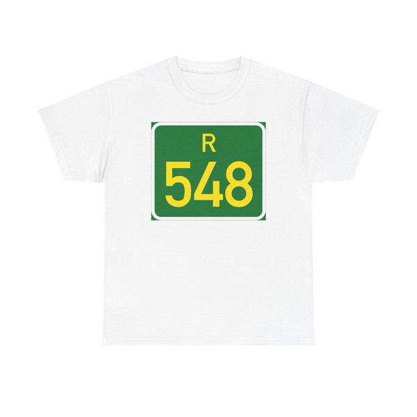 SA road R548 (South Africa) (Road Sign) T-Shirt