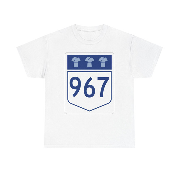 Saskatchewan Highway 967 jct (Canada) (Road Sign) T-Shirt