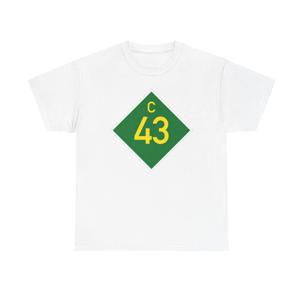 Schild C43 NA (Namibia) (Road Sign) T-Shirt