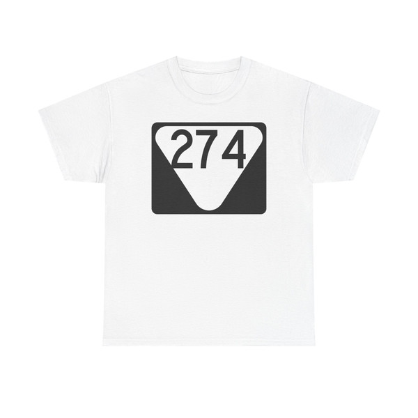 Secondary Tennessee 274 (Tennessee) (Road Sign) T-Shirt