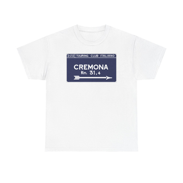 Segnale stradale italiano 1912 - TCI - segnale di direzione 1 indicazione (Italy) (Road Sign) T-Shirt