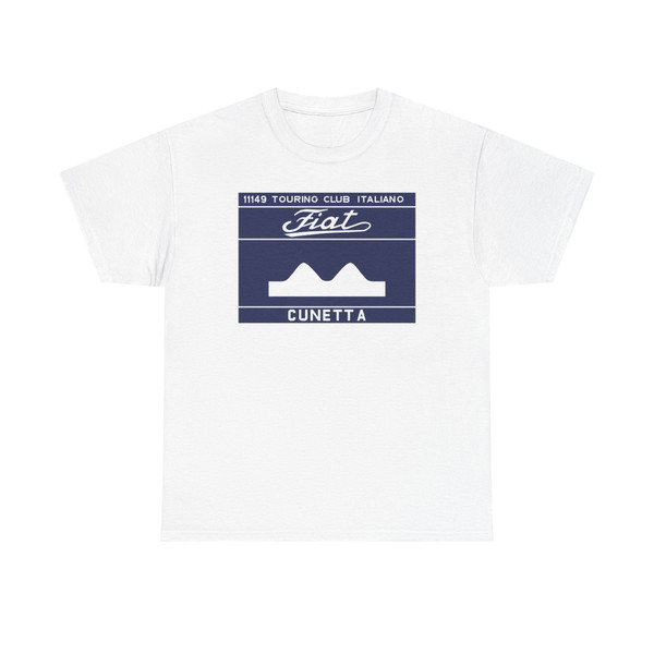 Segnale stradale italiano 1919 - TCI-FIAT - cunetta (Italy) (Road Sign) T-Shirt