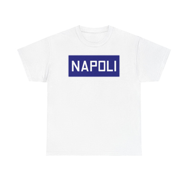 Segnale stradale italiano 1936 - segnale di località versione 1 (Italy) (Road Sign) T-Shirt
