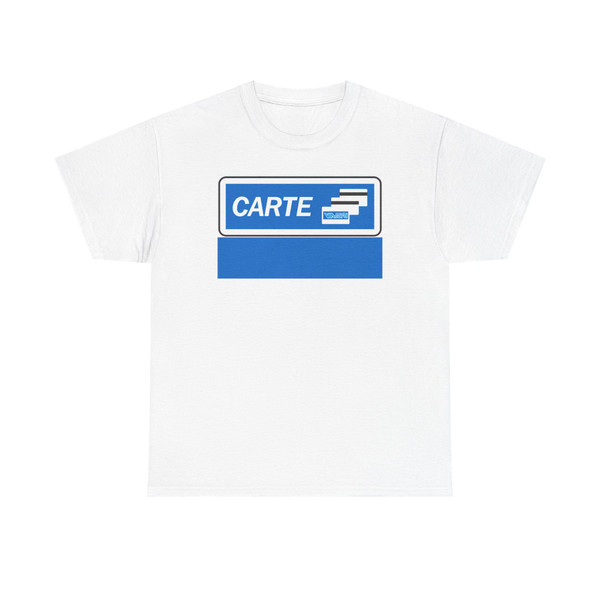 Segnale carte - Italia (Italy) (Road Sign) T-Shirt