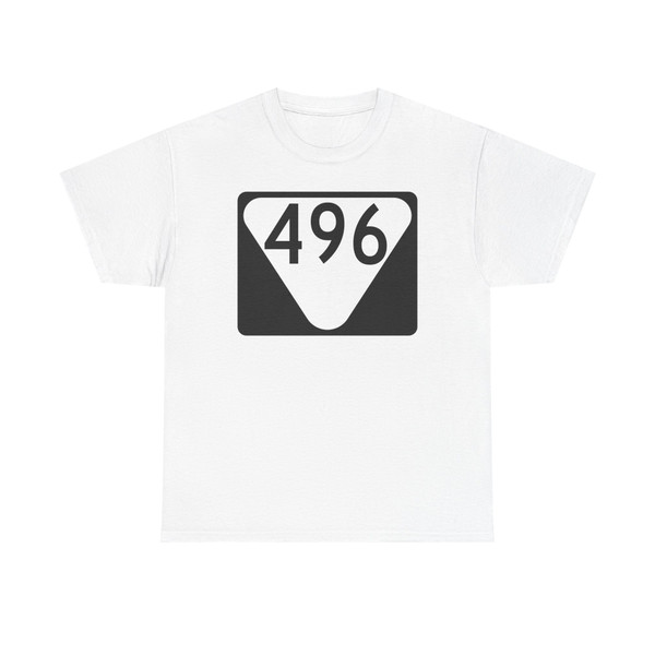 Secondary Tennessee 496 (Tennessee) (Road Sign) T-Shirt