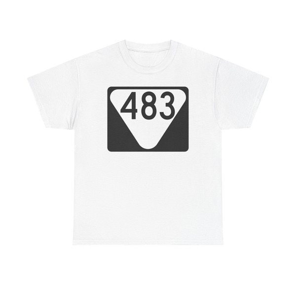 Secondary Tennessee 483 (Tennessee) (Road Sign) T-Shirt