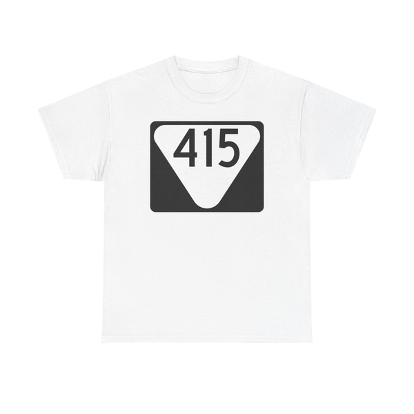 Secondary Tennessee 415 (Tennessee) (Road Sign) T-Shirt