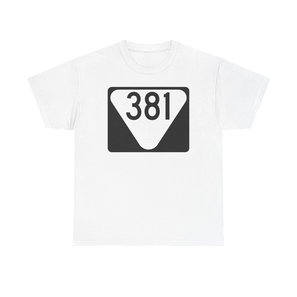 Secondary Tennessee 381 (Tennessee) (Road Sign) T-Shirt
