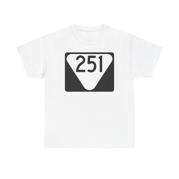 Secondary Tennessee 251 (Tennessee) (Road Sign) T-Shirt
