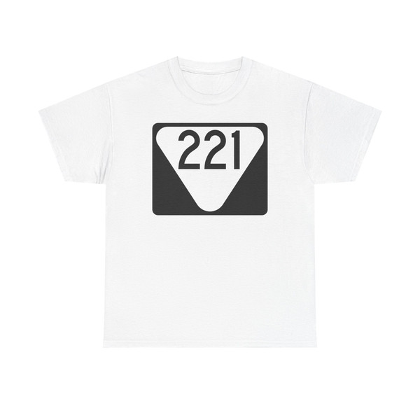 Secondary Tennessee 221 (Tennessee) (Road Sign) T-Shirt