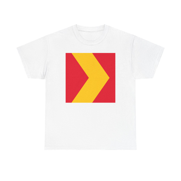 SE road sign X1 temporary 1 chevron right (Sweden) (Road Sign) T-Shirt