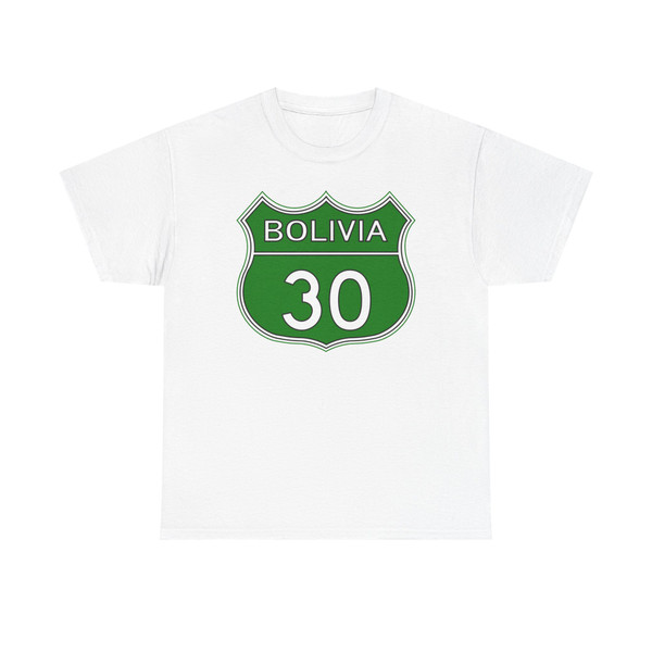 Schild RF30 BO (Bolivia) (Road Sign) T-Shirt
