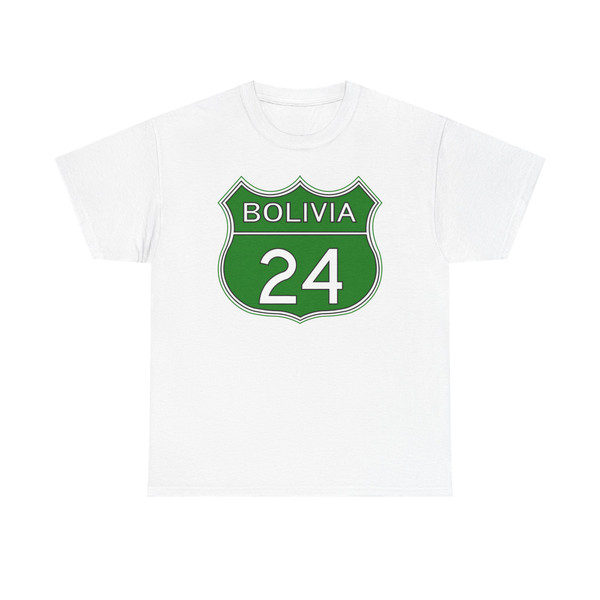 Schild RF24 BO (Bolivia) (Road Sign) T-Shirt