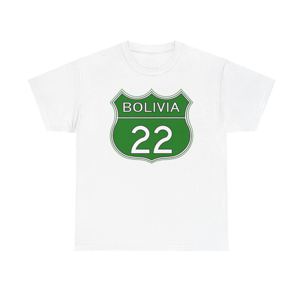 Schild RF22 BO (Bolivia) (Road Sign) T-Shirt