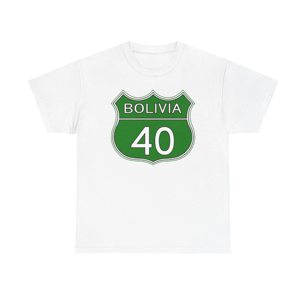 Schild RF40 BO (Bolivia) (Road Sign) T-Shirt