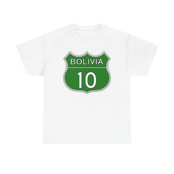 Schild RF10 BO (Bolivia) (Road Sign) T-Shirt