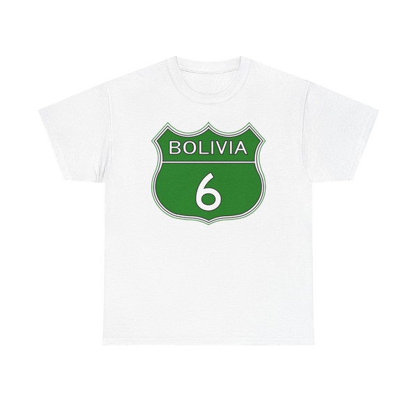 Schild RF6 BO (Bolivia) (Road Sign) T-Shirt