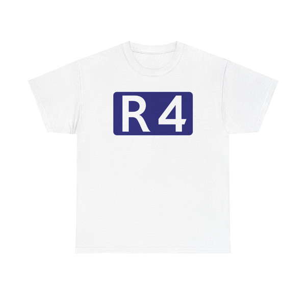 Schild R4 Moldavië (Moldova) (Road Sign) T-Shirt