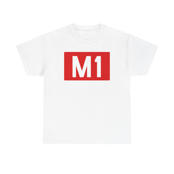 Schild M1 Moldavië (Moldova) (Road Sign) T-Shirt