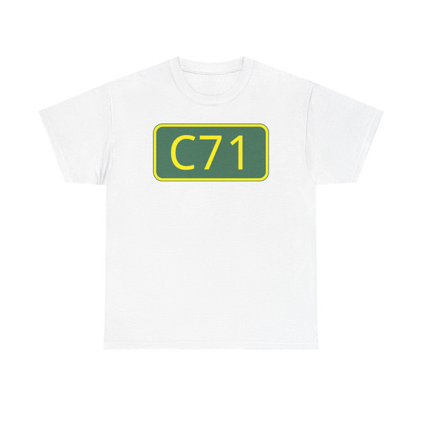 Schild C71 NA (Namibia) (Road Sign) T-Shirt