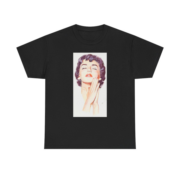Dark Haired Women Portrait (c. 1950s) - T-Shirt