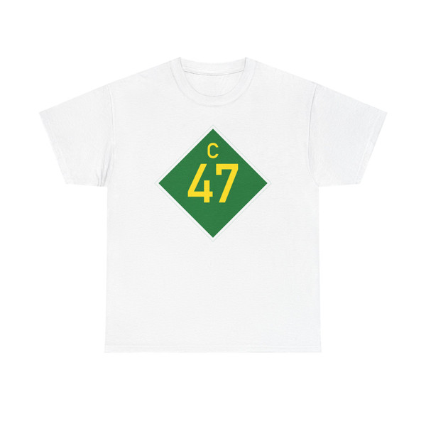 Schild C47 NA (Namibia) (Road Sign) T-Shirt