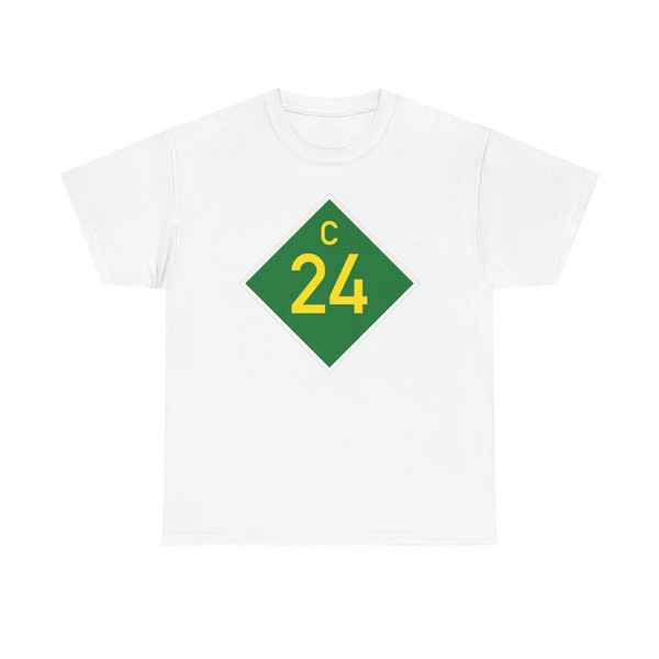Schild C24 NA (Namibia) (Road Sign) T-Shirt