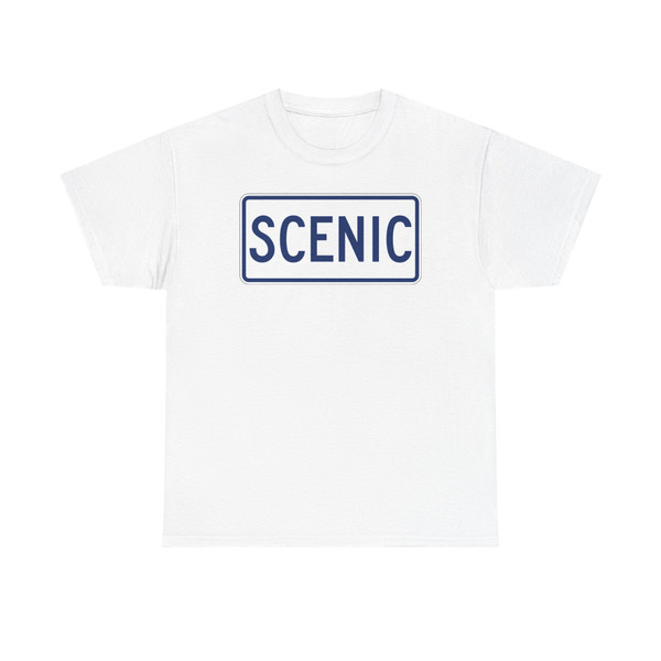 Scenic plate South Carolina (United States) (Road Sign) T-Shirt