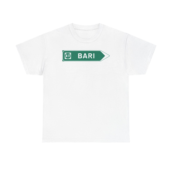 Segnale stradale italiano 1969 - segnale di direzione esempio fig 60 (Italy) (Road Sign) T-Shirt