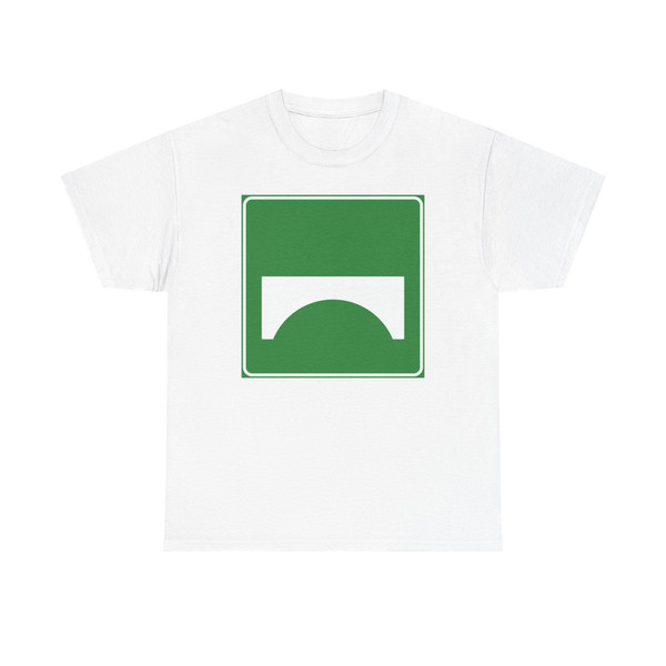 Segnale stradale italiano 1981 - ponte viabilità autostradale - senza pannelli (Italy) (Road Sign) T-Shirt