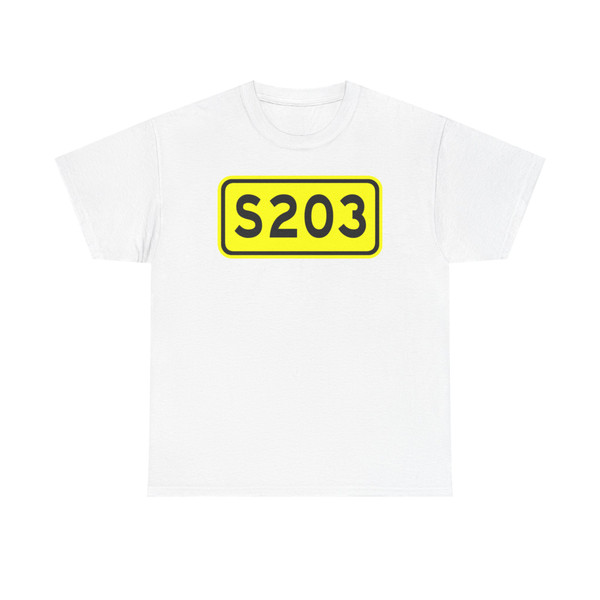 Shoudou 203China (China) (Road Sign) T-Shirt