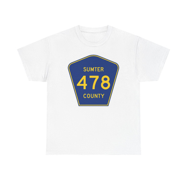 Sumter County 478 (Florida) (Road Sign) T-Shirt